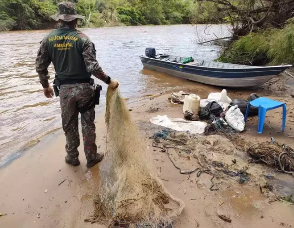 Operação Piracema em MS: Fiscalização Intensificada com Uso de Drones para Combater Pesca Predatória