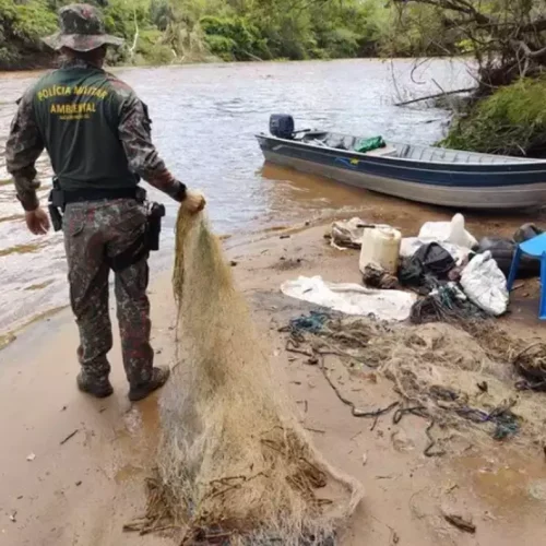 Operação Piracema em MS: Fiscalização Intensificada com Uso de Drones para Combater Pesca Predatória